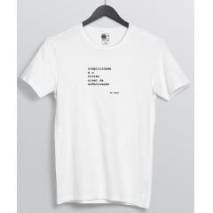 Camiseta Simplicidade é o último nível da sofisticação Da Vinci